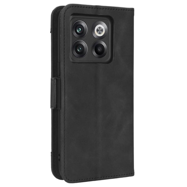 Stilig Læretui med Lommebok til OnePlus Ace Pro / 10t - Svart