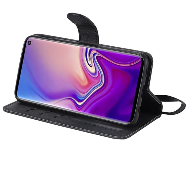 Samsung Galaxy S10e dæk mønster hybrud etui - Lilla
