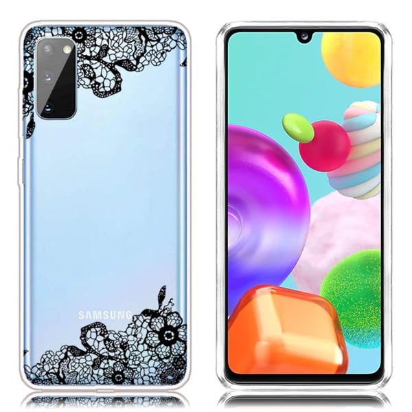 Deco Samsung Galaxy A41 skal - Spetsblomma Deco Samsung Galaxy A41 skal - Spetsblomma