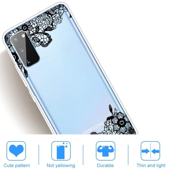 Deco Samsung Galaxy A41 skal - Spetsblomma