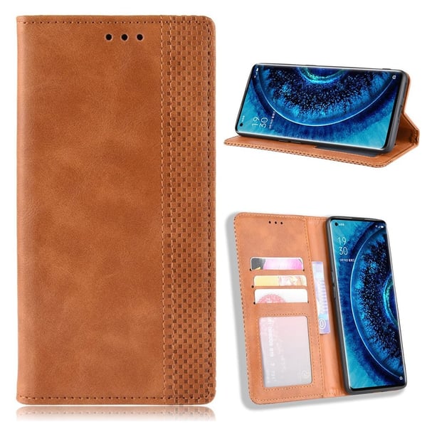 Bofink Vintage Oppo Find X2 Pro veske - Brun