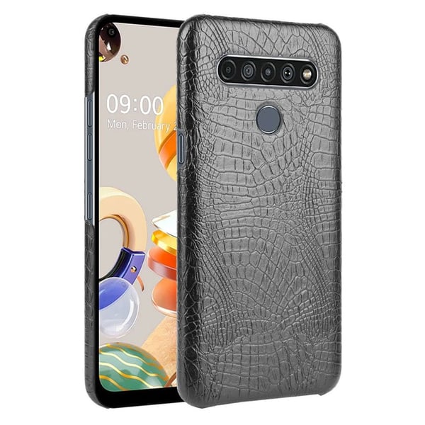 Croco LG K61 deksel - Svart