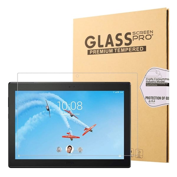 Lenovo Tab P10 9H bue kanten herdet glass skjermbeskytter