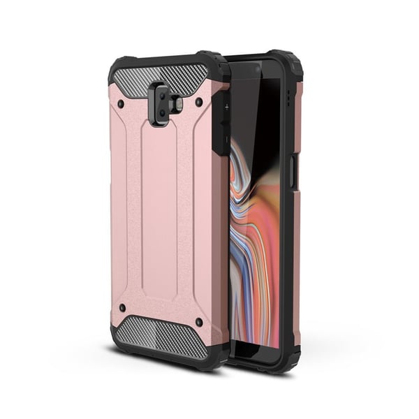 Samsung Galaxy J6 Plus (2018) kombinationsfodral Armor Guard - Roséguld