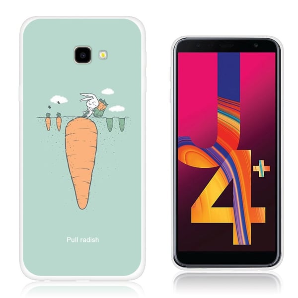 Samsung Galaxy J4 Plus (2018) fodral med mönstertryck - Dra Rädisa Samsung Galaxy J4 Plus (2018) fodral med mönstertryck - Dra Rädisa