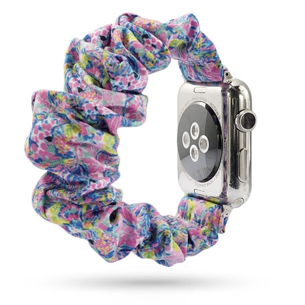 Apple Watch Series 5 44 mm klokkerem med tøymønster - Mønster I Flere Farger