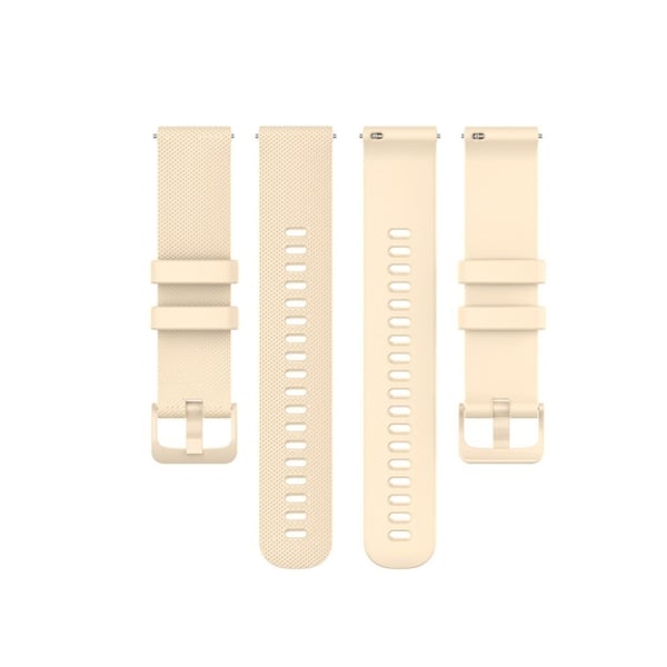 Polar Vantage M / Garmin Vivoactive 4 / Huawei Watch GT silikon watch band - Beige