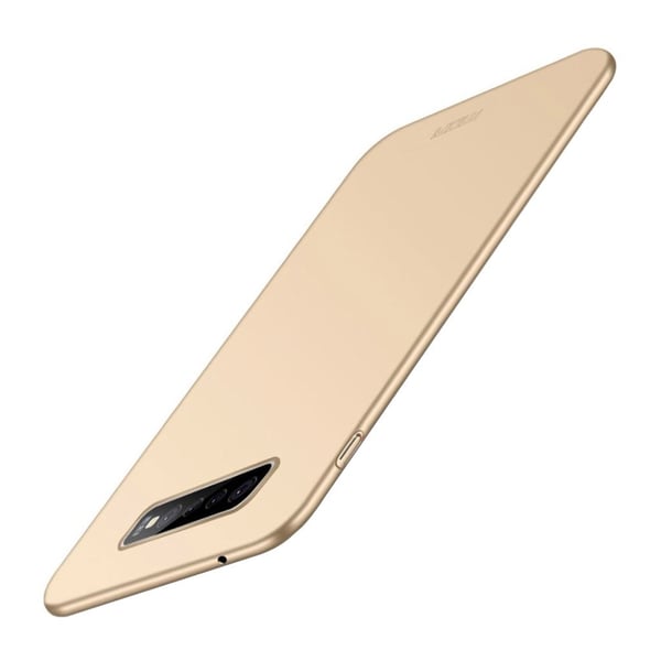 MOFI Shield Samsung Galaxy S10 Plus ultra tyndt mat etui - Guld