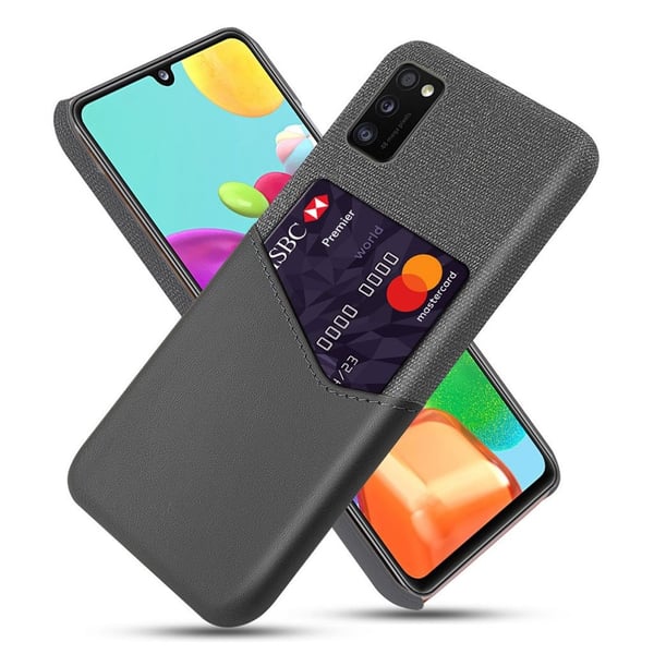 Bofink Samsung Galaxy A41 kort deksel - Grå