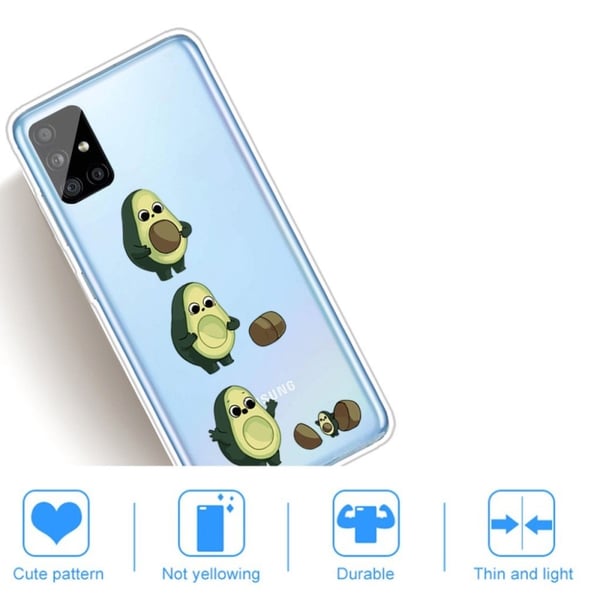 Deco Samsung Galaxy A31 Cover - Avocado