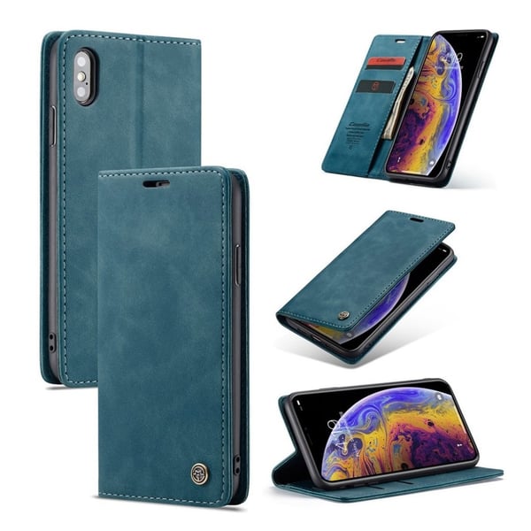 Caseme iPhone Xs Støtabsorberende Skinnetui - Blå