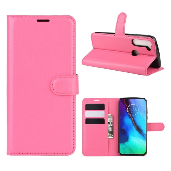Classic Motorola Moto G Stylus / Motorola Moto G Pro flip etui - Rose