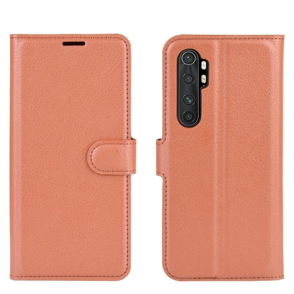 Classic Xiaomi Mi Note 10 Lite kotelot - Ruskea