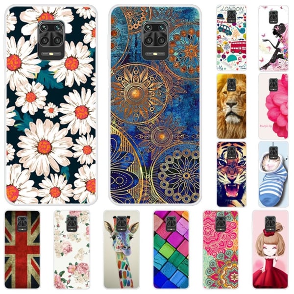 Deco Xiaomi Redmi Note 9 Pro / 9 Pro Max / Note 9S etui - Mandala Blomst