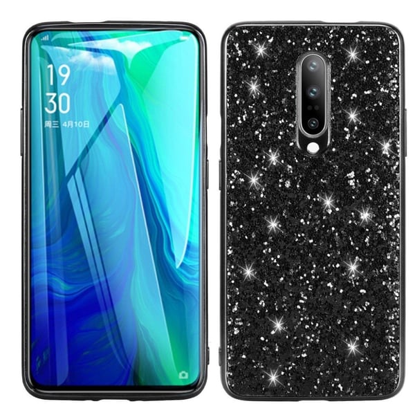 Glitter OnePlus 8 skal - Svart