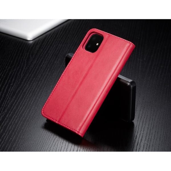 LC.Imeeke läder iPhone 11 fodral - Röd