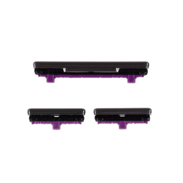 Samsung Galaxy S10 / S10 Plus OEM udskiftning af strøm- og lydstyrkeknapper - Sølv