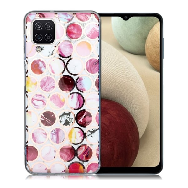 Marble design Samsung Galaxy A12 5G kotelot - Marmorit Ympyröissä Kuvio Marble design Samsung Galaxy A12 5G kotelot - Marmorit Ympyröissä Kuvio