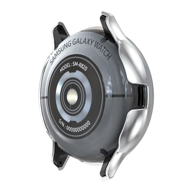 Samsung Galaxy Watch Active 2 - 44mm kule rombe etui - Sølv
