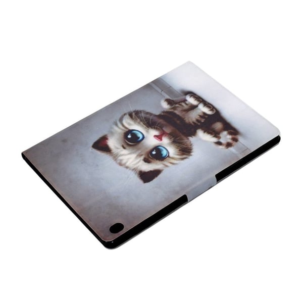 Lenovo Tab M10 Mønster Printing Lær Etui - Baby Katt
