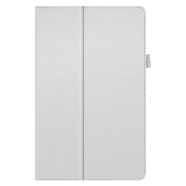 Lenovo Tab M10 FHD Plus Litchi Lær Etui - Hvit