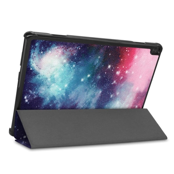 Lenovo Tab M10 FHD REL cool pattern læder flip case - Stjernehimmel