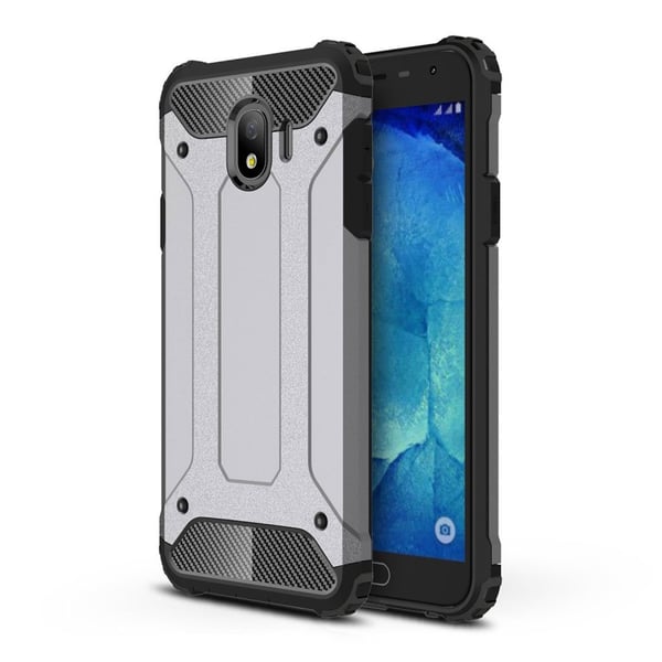 Samsung Galaxy J4 (2018) Armor Guard hybridskal - Grå