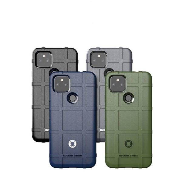 Rugged Shield Etui Google Pixel 5a - Blå