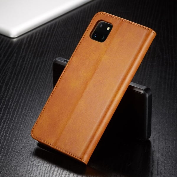 LC.IMEEKE Samsung Galaxy Note 10 Lite flip etui - Brun