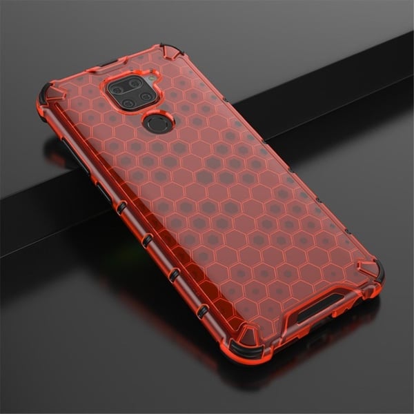 Bofink Honeycomb Xiaomi Redmi Note 9 deksel - Rød