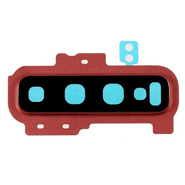 Samsung Galaxy S10 Plus OEM takakameran linssirengas - Punainen Samsung Galaxy S10 Plus OEM takakameran linssirengas - Punainen