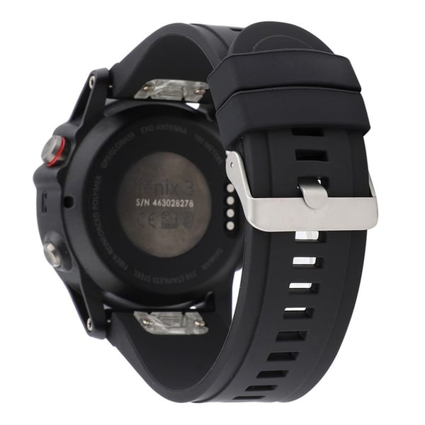 Garmin Fenix 5 / 5 Plus / Forerunner 935 22mm silikoninen kellonauha - Musta