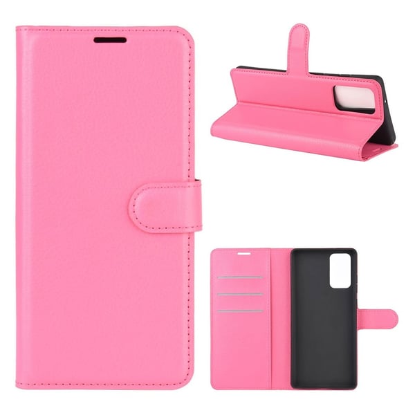 Classic Samsung Galaxy Note 20 flip etui - Rose