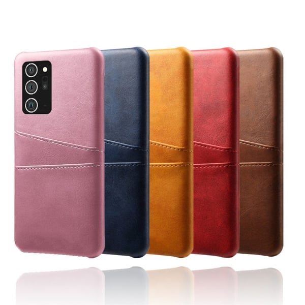 Dual Card Etui Samsung Galaxy Note 20 Ultra - Sort