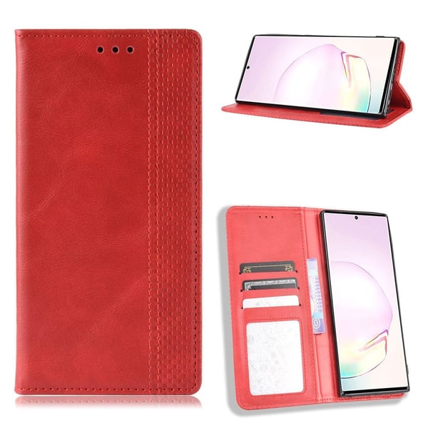 Bofink Vintage Samsung Galaxy Note 20 veske - Rød