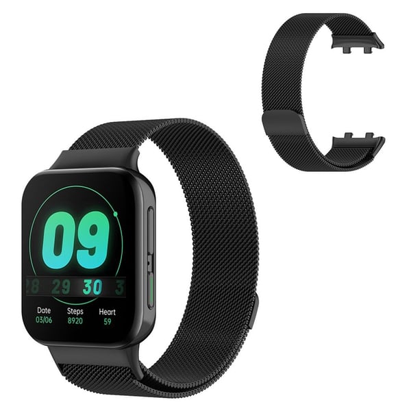 Oppo Watch (41 mm) urrem i rustfritt stål - Svart