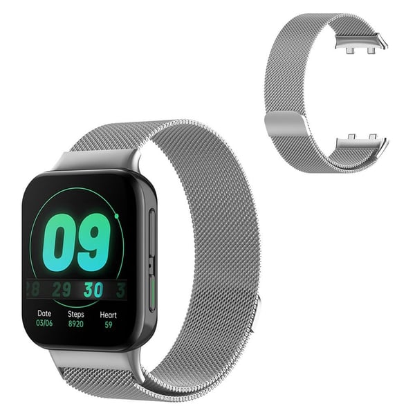 Oppo Watch (41 mm) urrem i rustfritt stål - Sølv