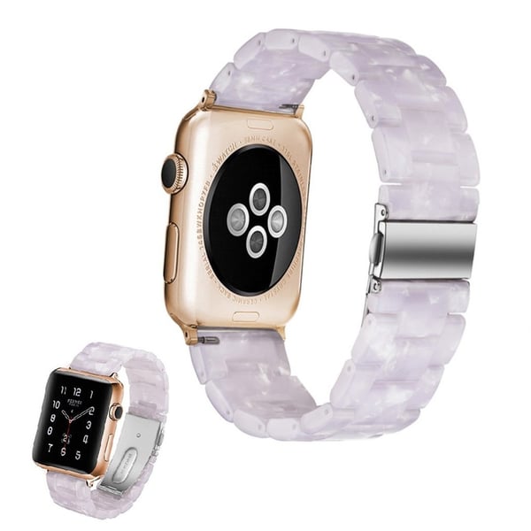 Apple Watch Series 5 40 mm armbånd med pitch-tema - Hvit