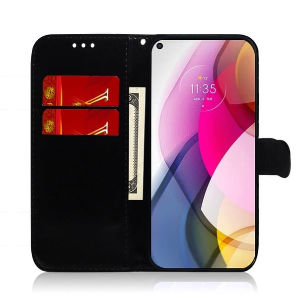 Mirror Motorola Moto G Stylus (2021) Flippetui - Blå