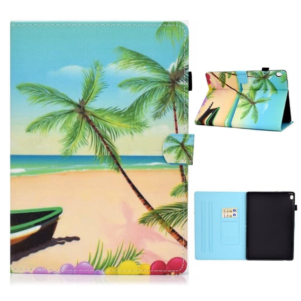 Lenovo Tab M10 Cool Mønster Lær Flippetui - Strand