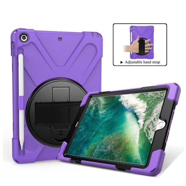 iPad (2018) 360 yhdistelmäkotelo - Violetti