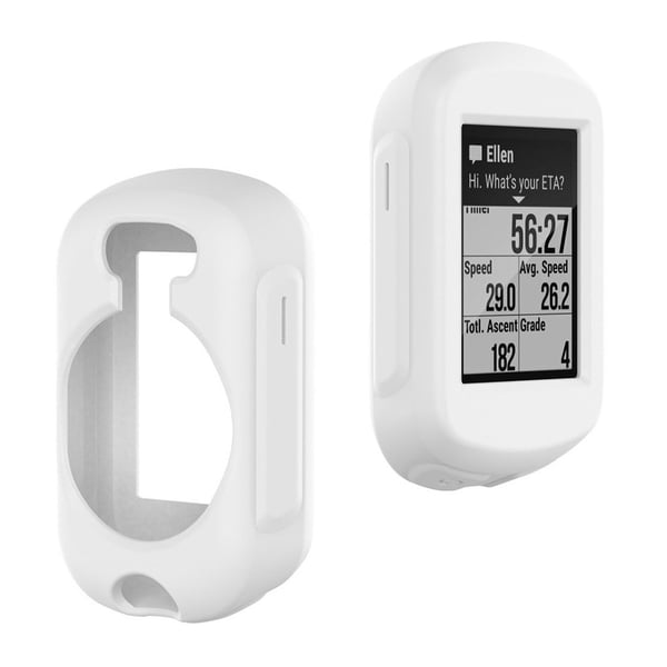 Garmin Edge 830 slitesterkt silikonetui - Hvit