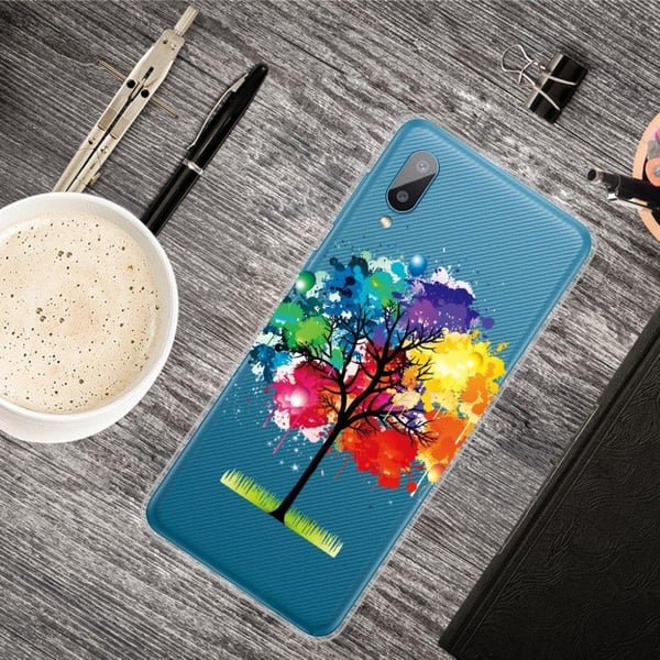 Deco Samsung Galaxy M02 / A02 Etui - Fargerik Tre