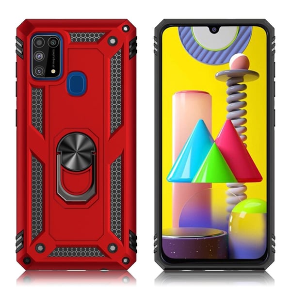 Bofink Combat Samsung Galaxy M31 Etui - Rød