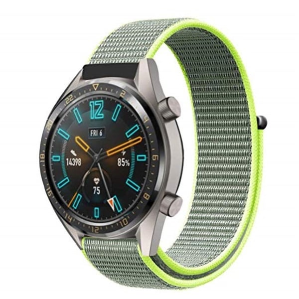 Huawei Watch GT / Watch 2 Pro / Watch Magic 22mm nylon urrem - grøn