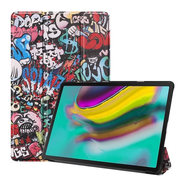 Samsung Galaxy Tab S5E tri-fold mønster case - Wow Brains Samsung Galaxy Tab S5E tri-fold mønster case - Wow Brains