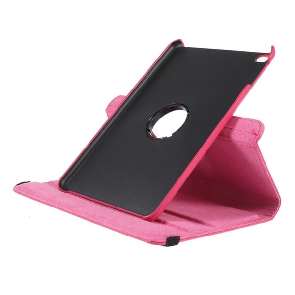 iPad Mini (2019) Litchi Skinnetui - Knallrosa