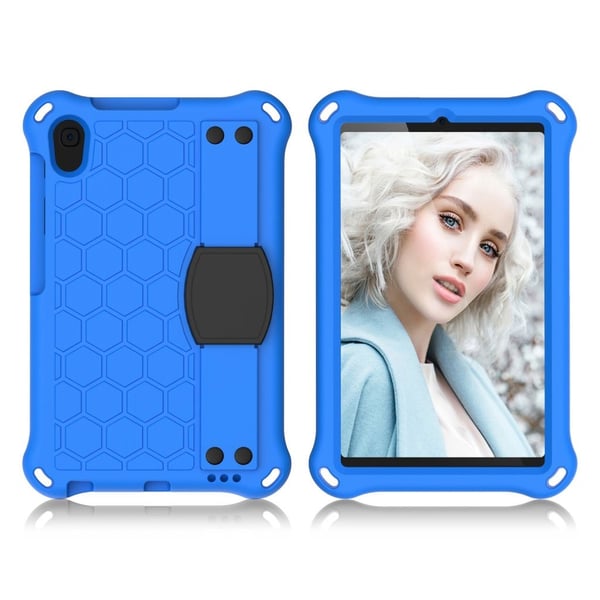 Huawei MediaPad M5 Lite 8-etui i honeycomb-stil - Blå / Svart