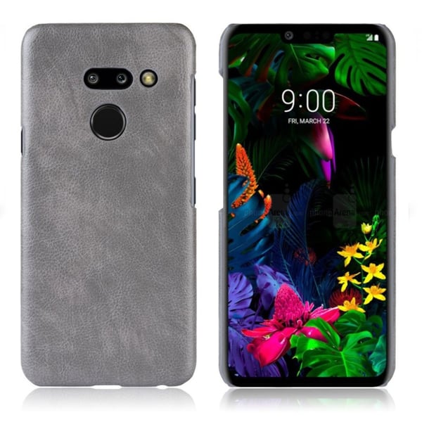 LG G8 ThinQ litsi pintainen suojakotelo - Harmaa LG G8 ThinQ litsi pintainen suojakotelo - Harmaa