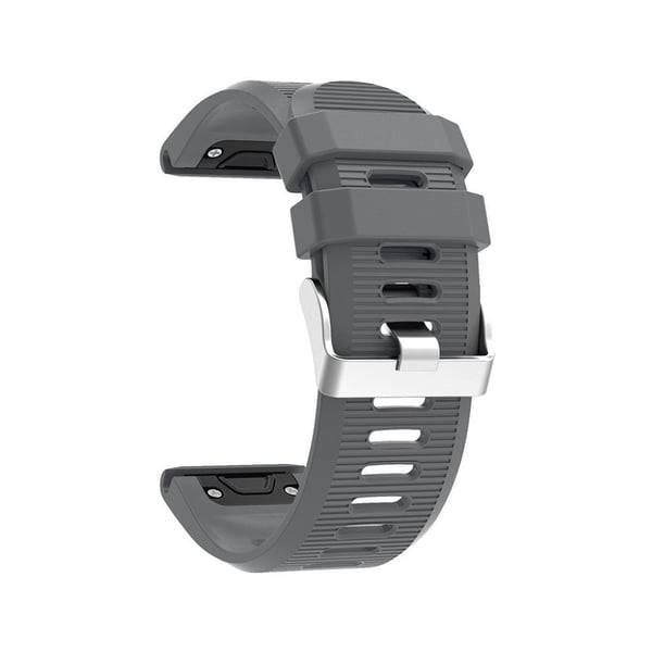 Garmin Fenix 5X Plus silikon watchband - Grå